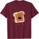 Dancing Peanut Butter matching Peanut Butter and Jelly T-Shirt - T-Shirt | Maroon