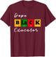 Dope Black Educator Science Teacher Chemistry Professor BHM Men Women T-Shirt - T-Shirt | Maroon