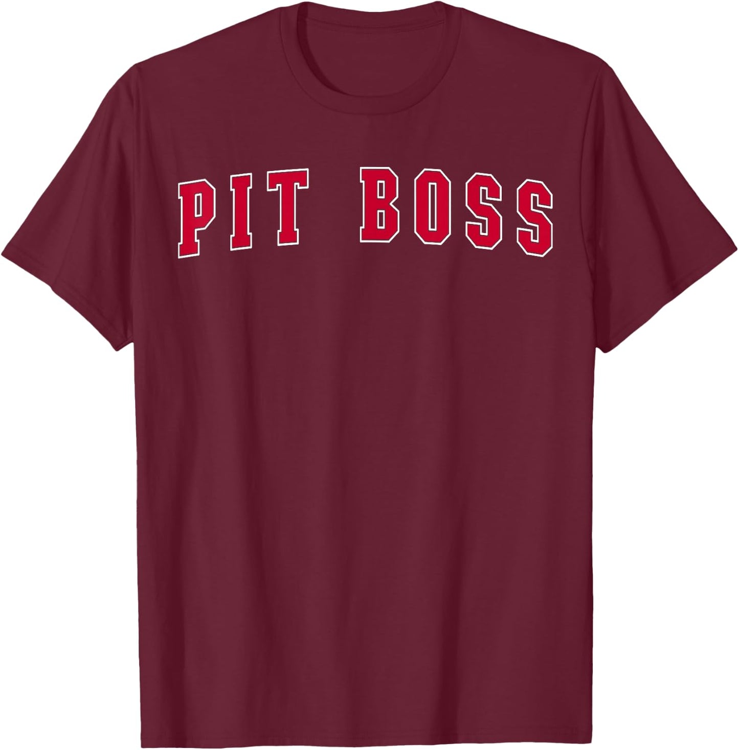 Pit Boss T-Shirt - T-Shirt | Maroon