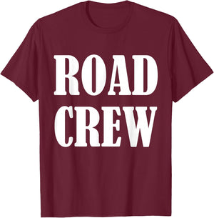 Road Worker Uniform Design - Road Crew T-Shirt - T-Shirt | Maroon