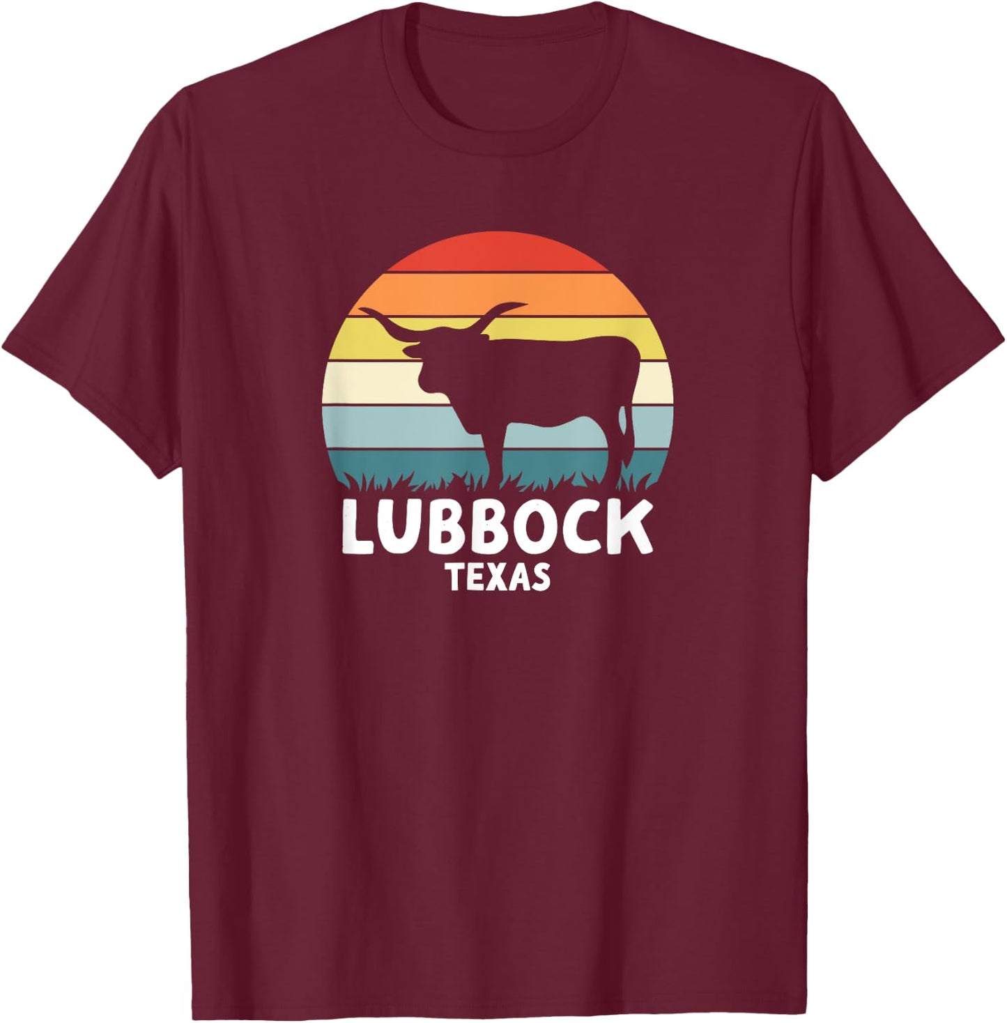 Lubbock T-Shirt - T-Shirt | Maroon