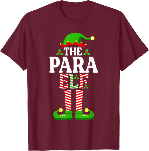 I'm The Para Elf Shirt Funny Christmas Family Matching