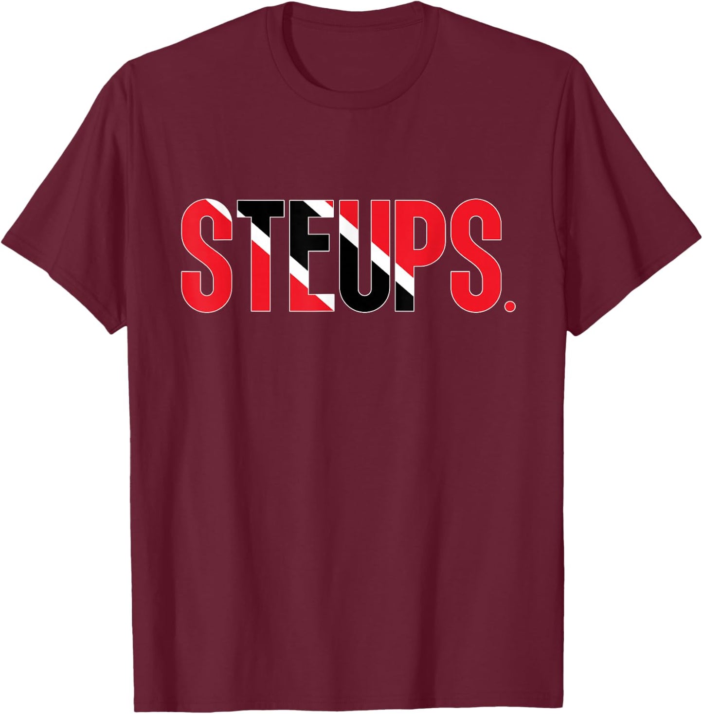 Trinidad and Tobago Flag T-Shirt - T-Shirt | Maroon