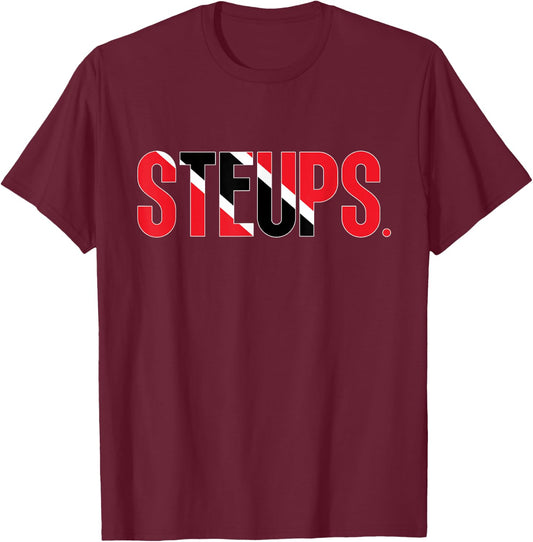 Trinidad and Tobago Flag T-Shirt - T-Shirt | Maroon
