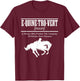 E-QUINE-TRO-VERT Equestrian Horseback Riding Horse Lover T-Shirt - T-Shirt | Maroon