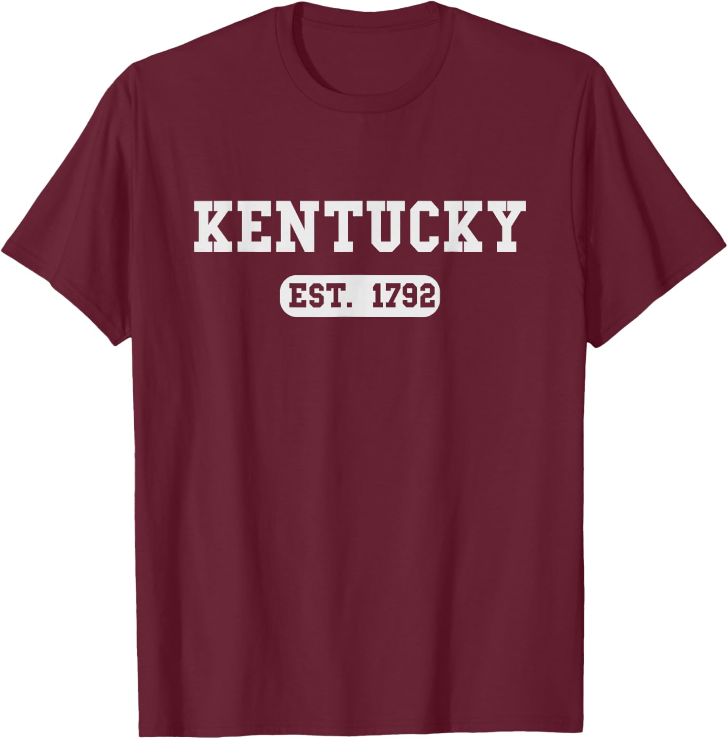 KENTUCKY - Throwback Design - Classic T-Shirt - T-Shirt | Maroon