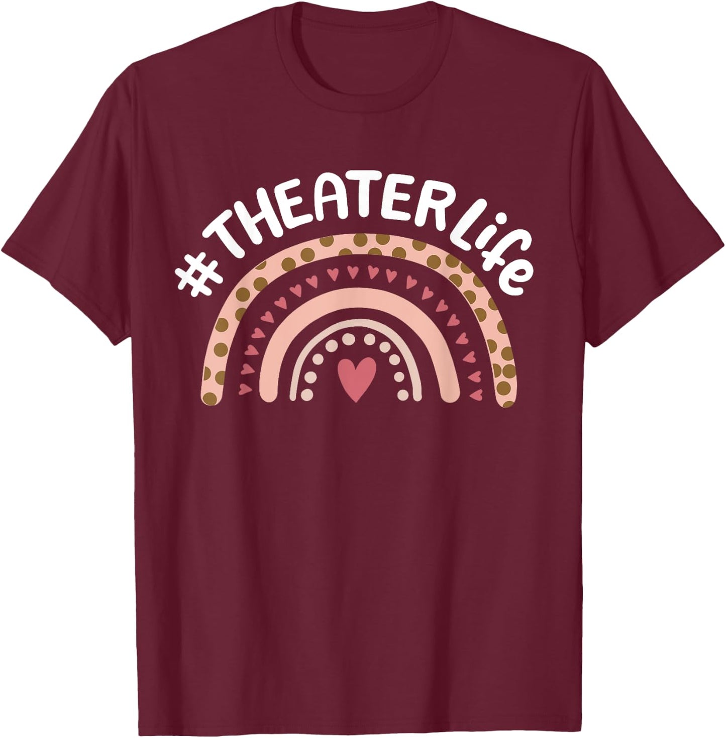Theater T-Shirt - T-Shirt | Maroon