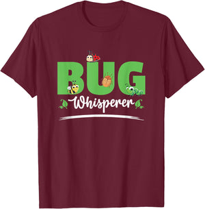Collector Bug Catcher Bug Hunter T-Shirt - T-Shirt | Maroon