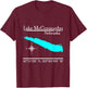 Lake McConaughy - Nebraska T-Shirt - T-Shirt | Maroon