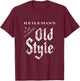 Old Style Beer Vintage Style - White T-Shirt - T-Shirt | Maroon