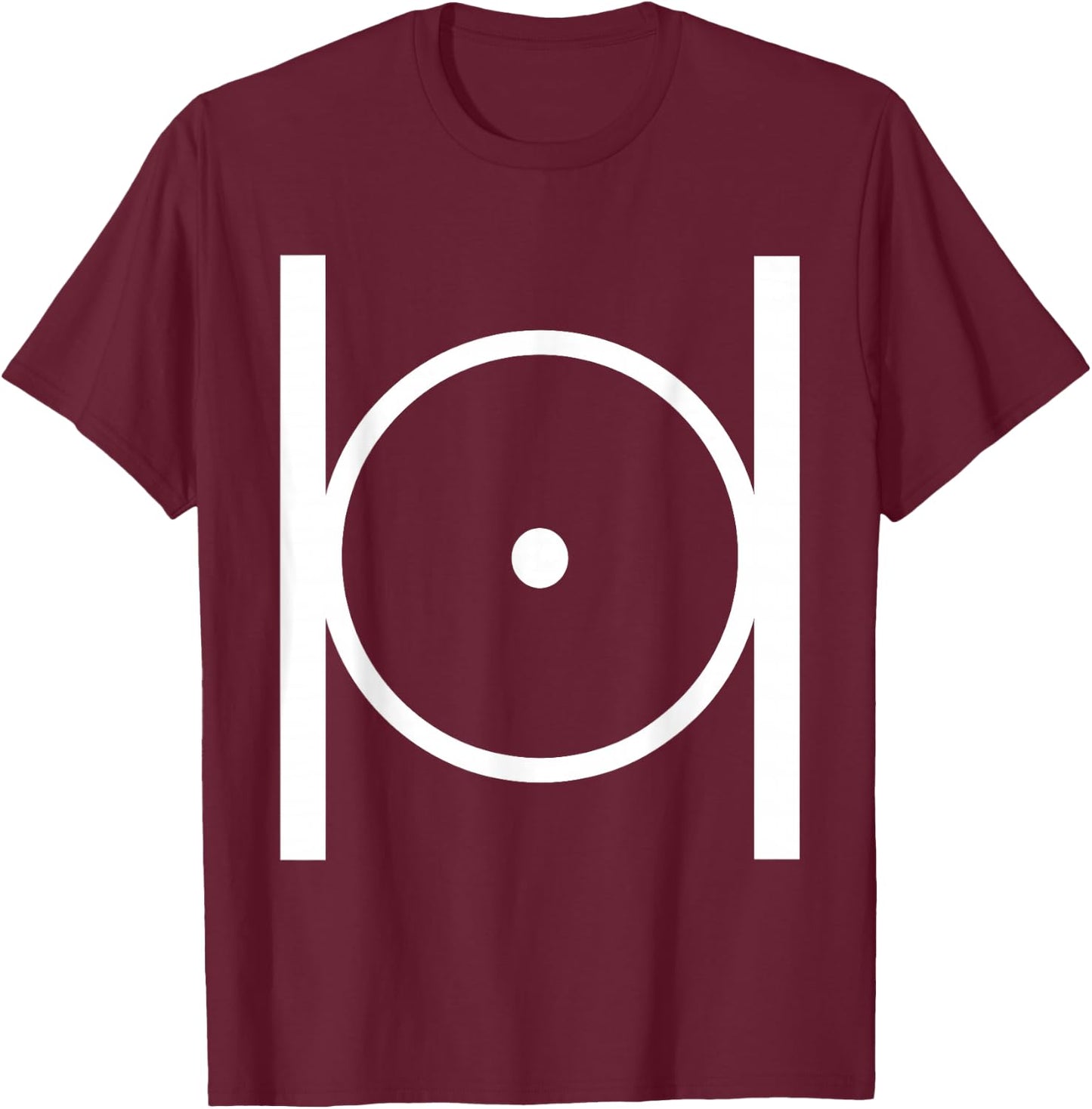 Masonic Point Within A Circle Mason Freemason T-Shirt - T-Shirt | Maroon