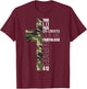 Camo Todo Lo Puedo En Cristo Que Me Fortalece Spanish Gifts T-Shirt - T-Shirt | Maroon