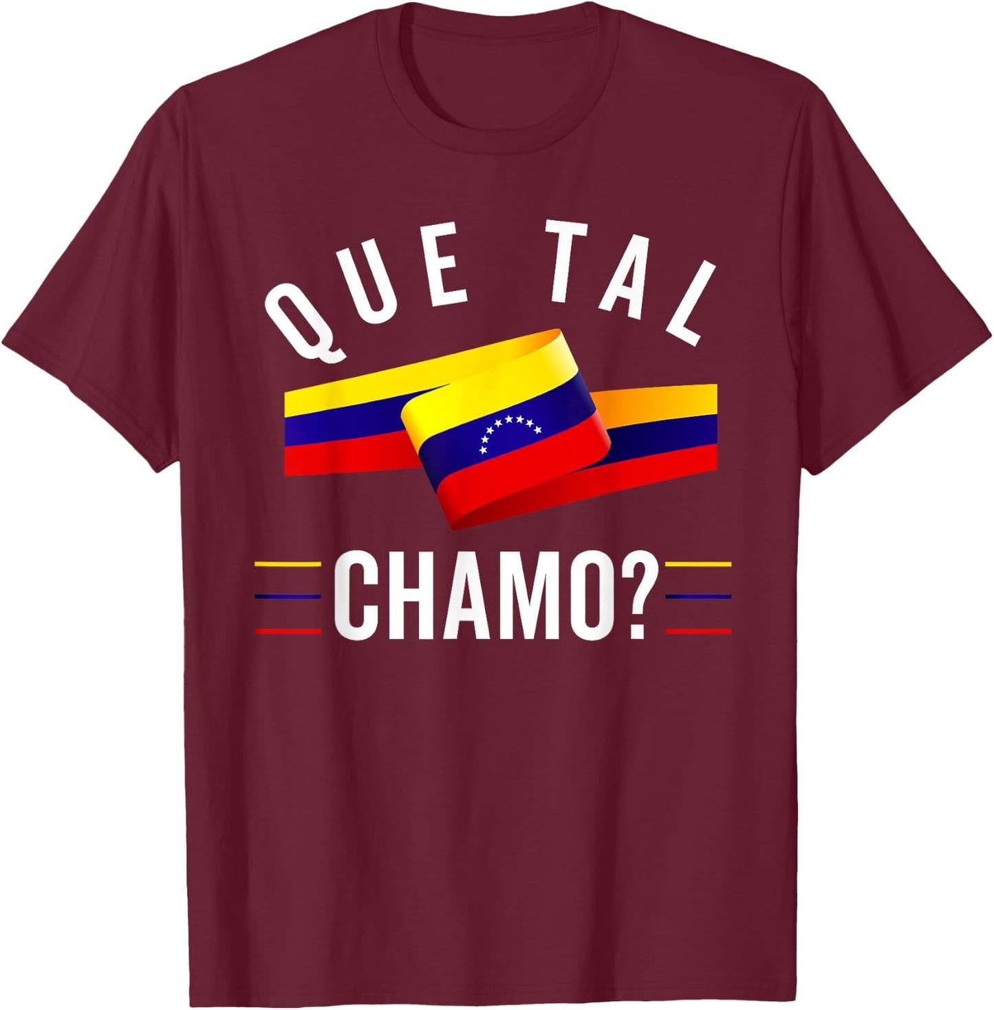 Venezuela Flag Pride Bandera Venezolana Camiseta Roots T-Shirt - T-Shirt | Maroon
