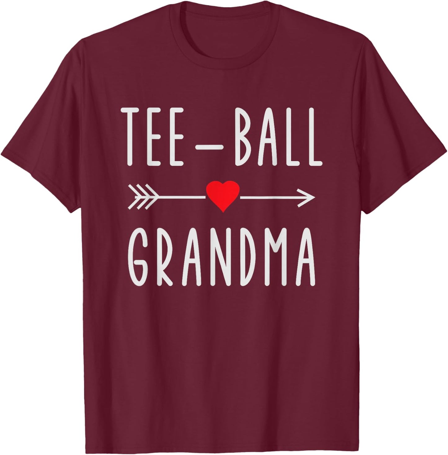Ball Grandma Funny Gift Ball Grandma Mothers Day T-Shirt - T-Shirt | Maroon