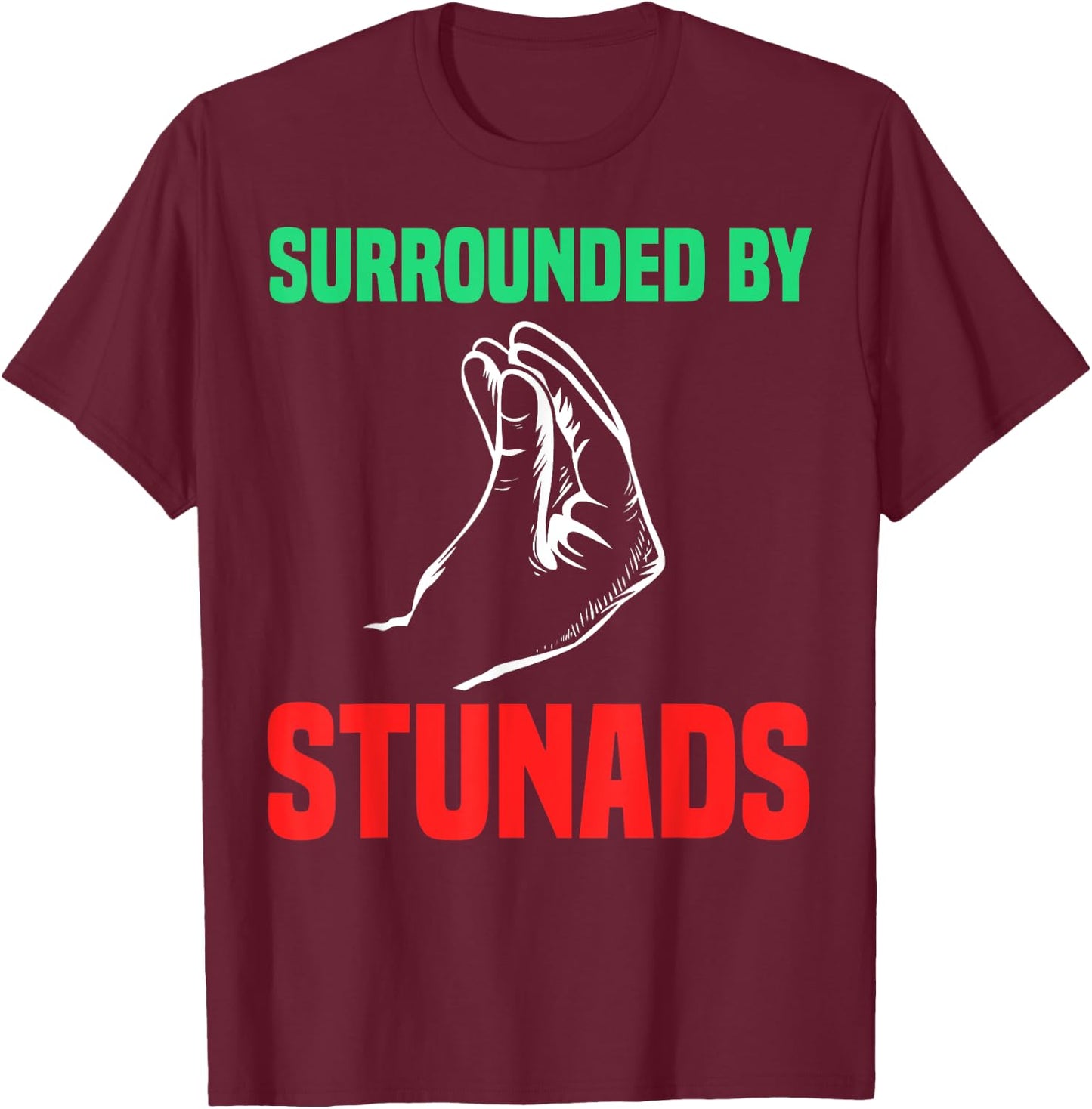 Funny Italian Design Men Women Italy Italian Hand Gesture T-Shirt - T-Shirt | Maroon