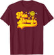 Free Shrugs - Funny Classic Parody T-Shirt - T-Shirt | Maroon