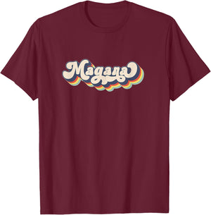 MAGANA Family Name Personalized Surname MAGANA T-Shirt - T-Shirt | Maroon