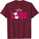 Funny Puzzle Queen Jigsaw Puzzle Lovers Dissectologist Women T-Shirt - T-Shirt | Maroon
