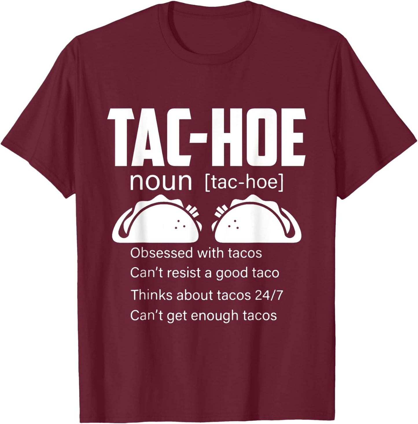 Don Nachos Taco Bell Mexican Food T-Shirt - T-Shirt | Maroon