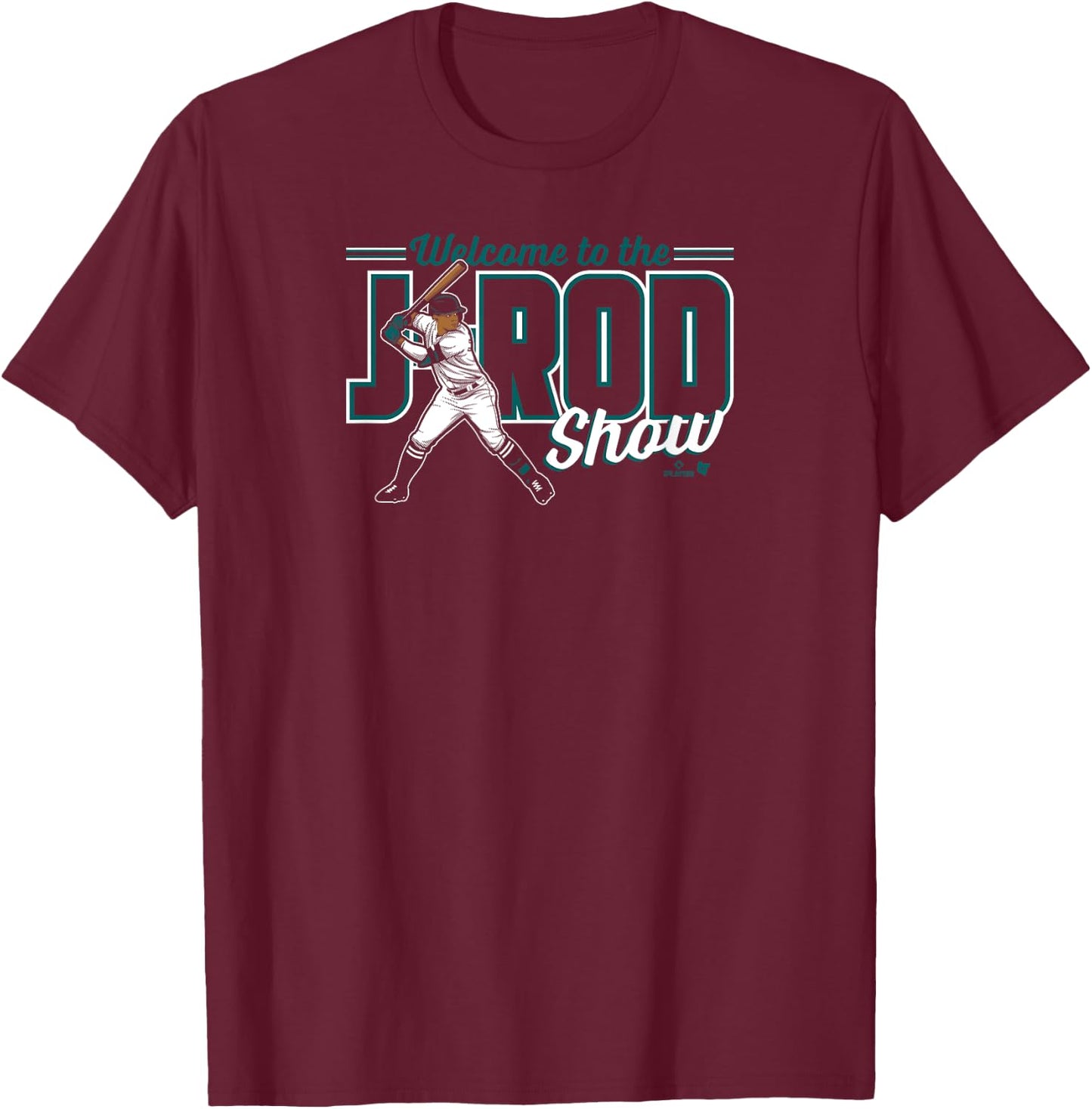 Julio Rodríguez - The J-Rod Show - Seattle Baseball T-Shirt - T-Shirt | Maroon