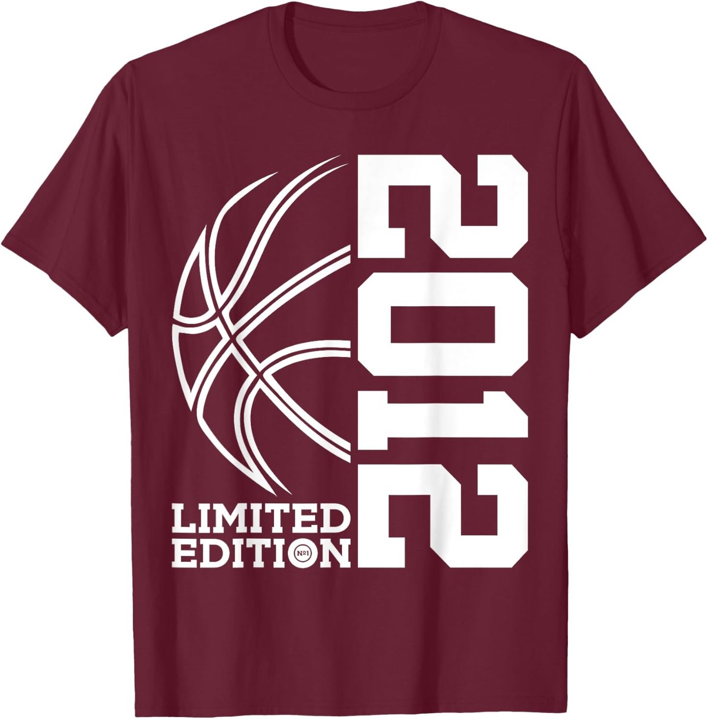 13th BIRTHDAY BASKETBALL LIMITED EDITION 2012 T-Shirt - T-Shirt | Maroon