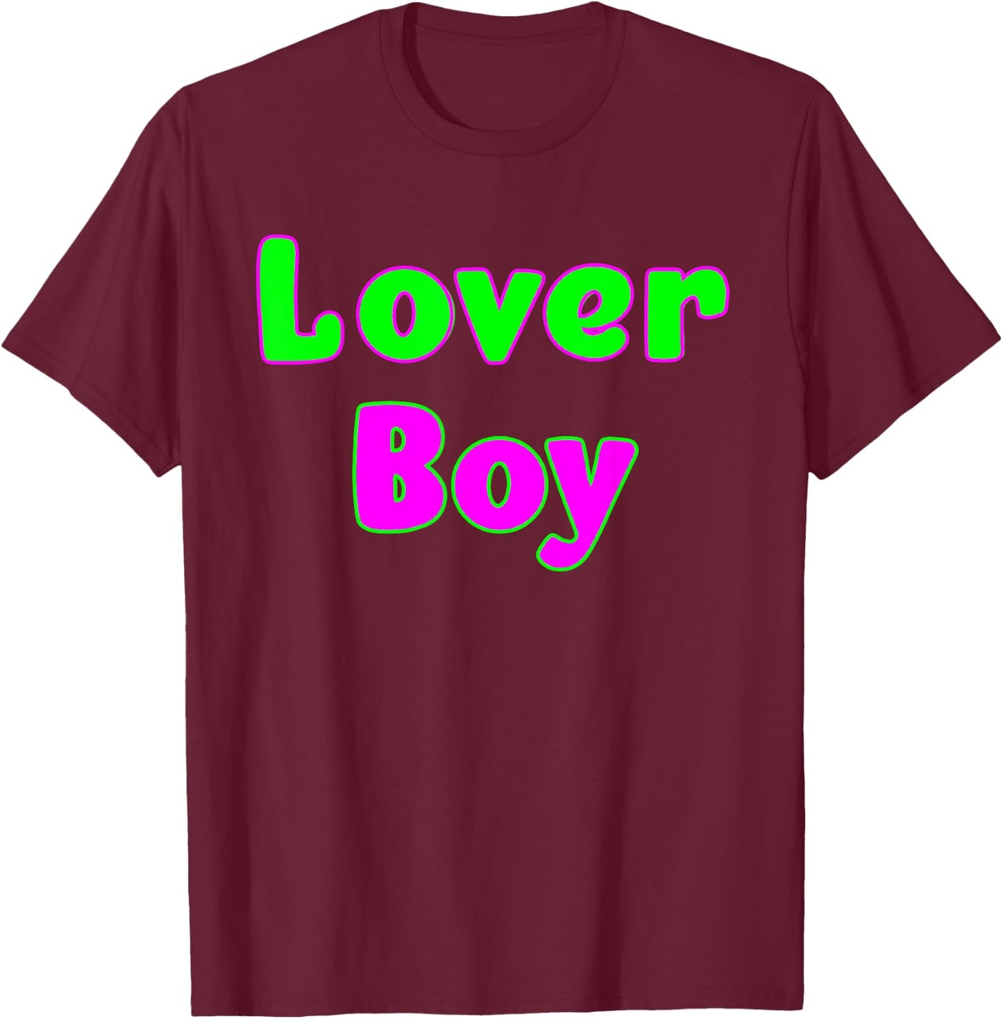 Lover Boy T-Shirt - T-Shirt | Maroon