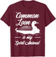 Common Loon Bird Ducks Funny Cute T-Shirt - T-Shirt | Maroon