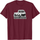 Undercompensating - Kei Truck Mini Truck T-Shirt - T-Shirt | Maroon