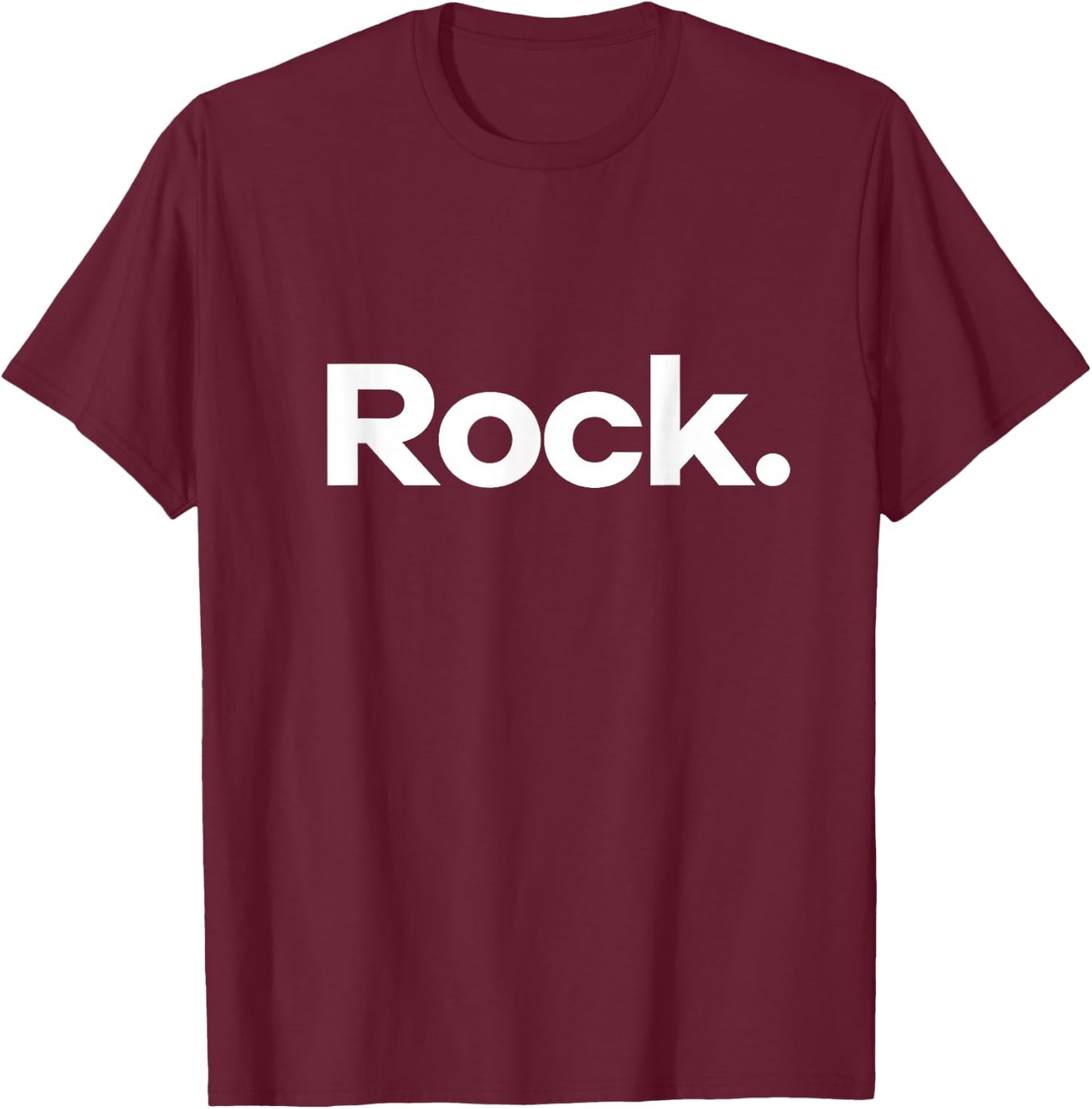 That Says Rock T-Shirt - T-Shirt | Maroon