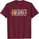 Rainbow Radiation Oncology Nurse Radiologic Technologist T-Shirt - T-Shirt | Maroon