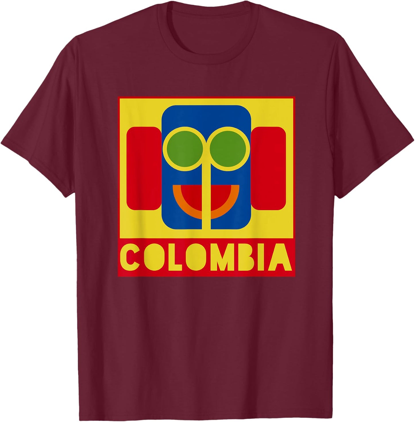 Marimonda Colombia Spider Monkey Barranquilla Colombian T-Shirt - T-Shirt | Maroon