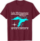 Lake Michigamme, Michigan T-Shirt - T-Shirt | Maroon