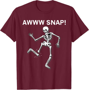 Funny Broken Leg Art Women Kids Foot Ankle Surgery T-Shirt - T-Shirt | Maroon