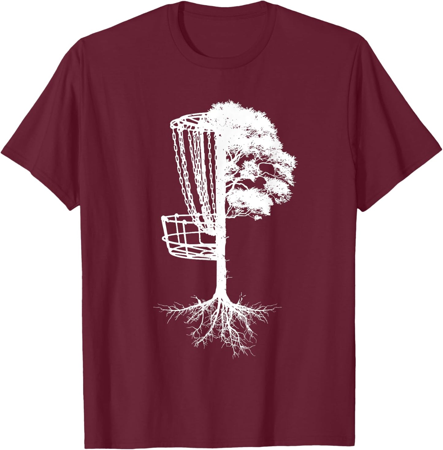 Funny Disc Golf Women Basket Par Disc Golf Player T-Shirt - T-Shirt | Maroon