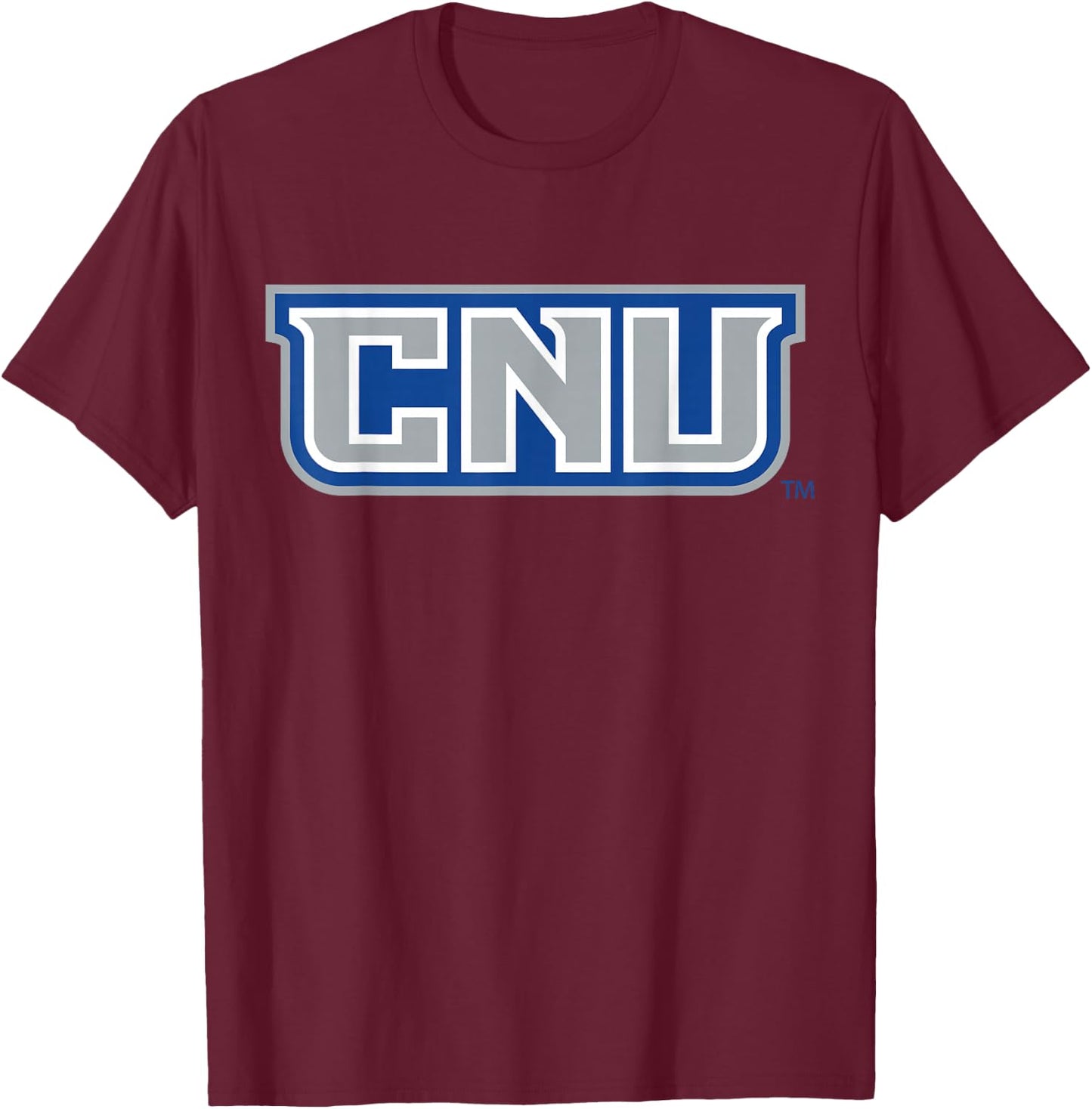 Christopher Newport Captains | Official NCAA | PPCNU02 T-Shirt - T-Shirt | Maroon