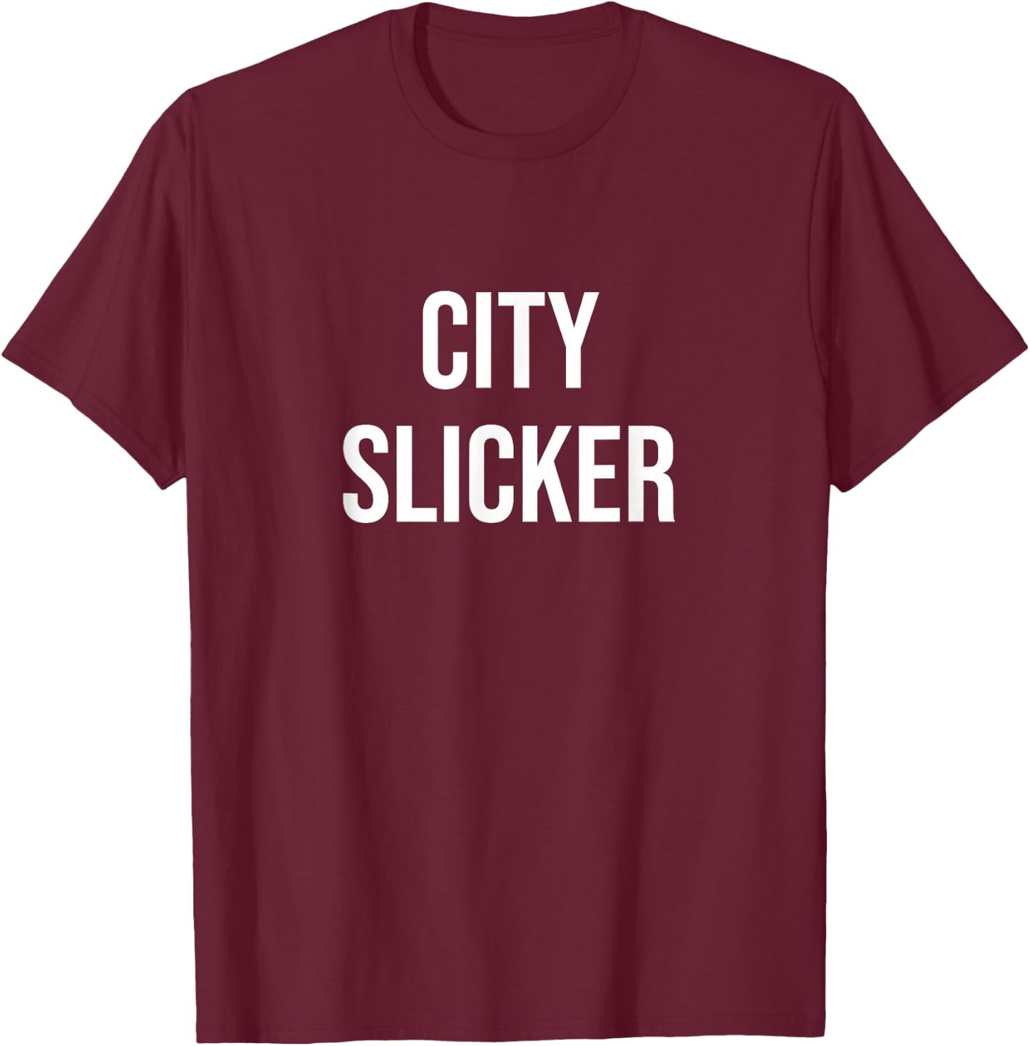City Slicker T-Shirt - T-Shirt | Maroon