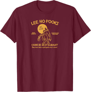 Lee Ho modify Chinese Restaurant T-Shirt - T-Shirt | Maroon