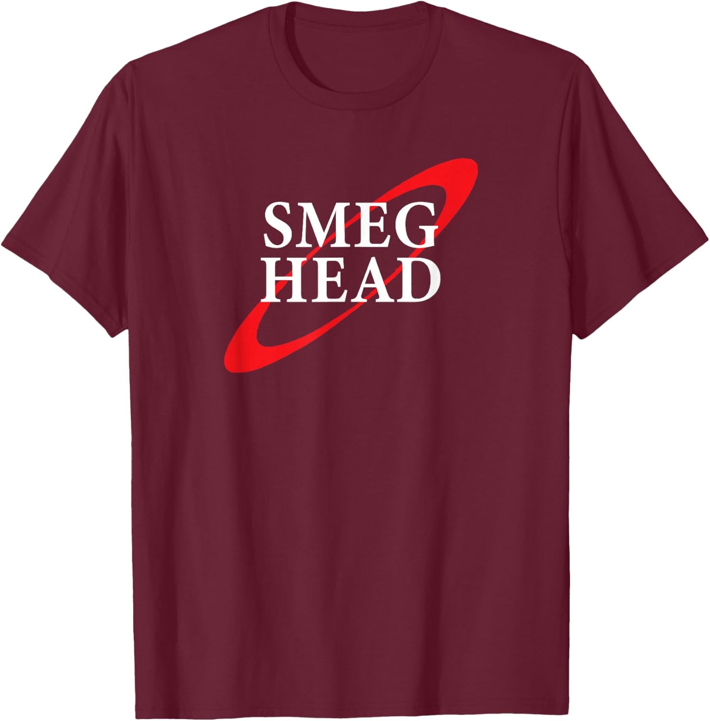 Smeg Head Red Dwarf T-Shirt - T-Shirt | Maroon