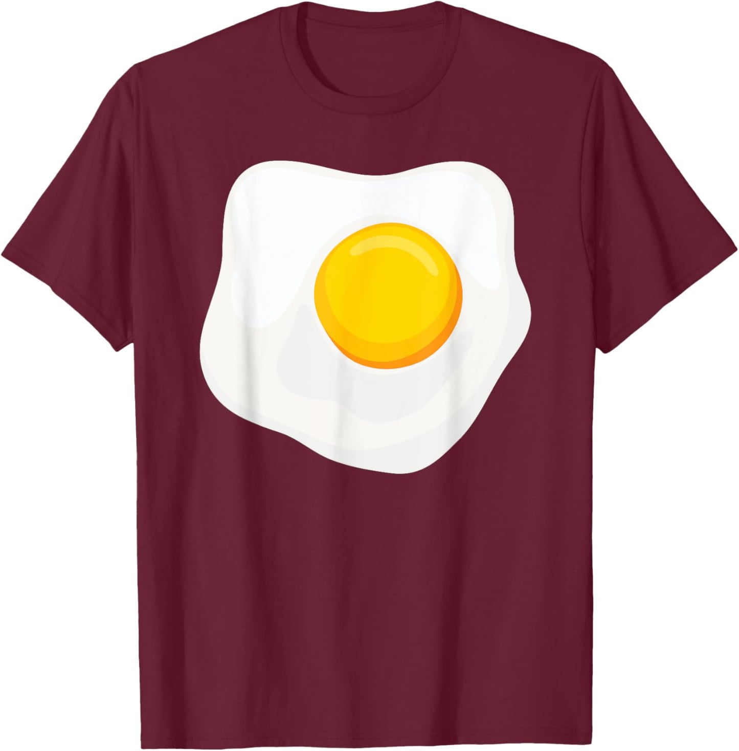 Funny Food Halloween Costume Egg costume Adult Kids Toast T-Shirt - T-Shirt | Maroon