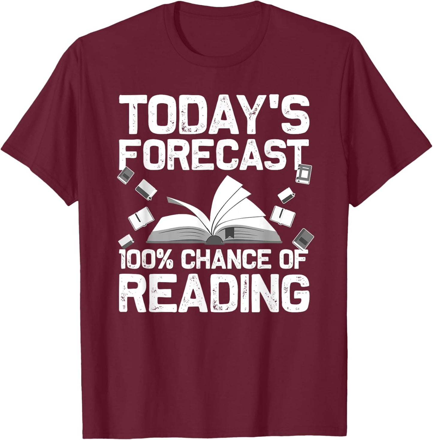 Funny Reading Art Women Bookworm Reading Book Lovers T-Shirt - T-Shirt | Maroon