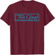 Two Guys Store Retro Vintage T-Shirt - T-Shirt | Maroon