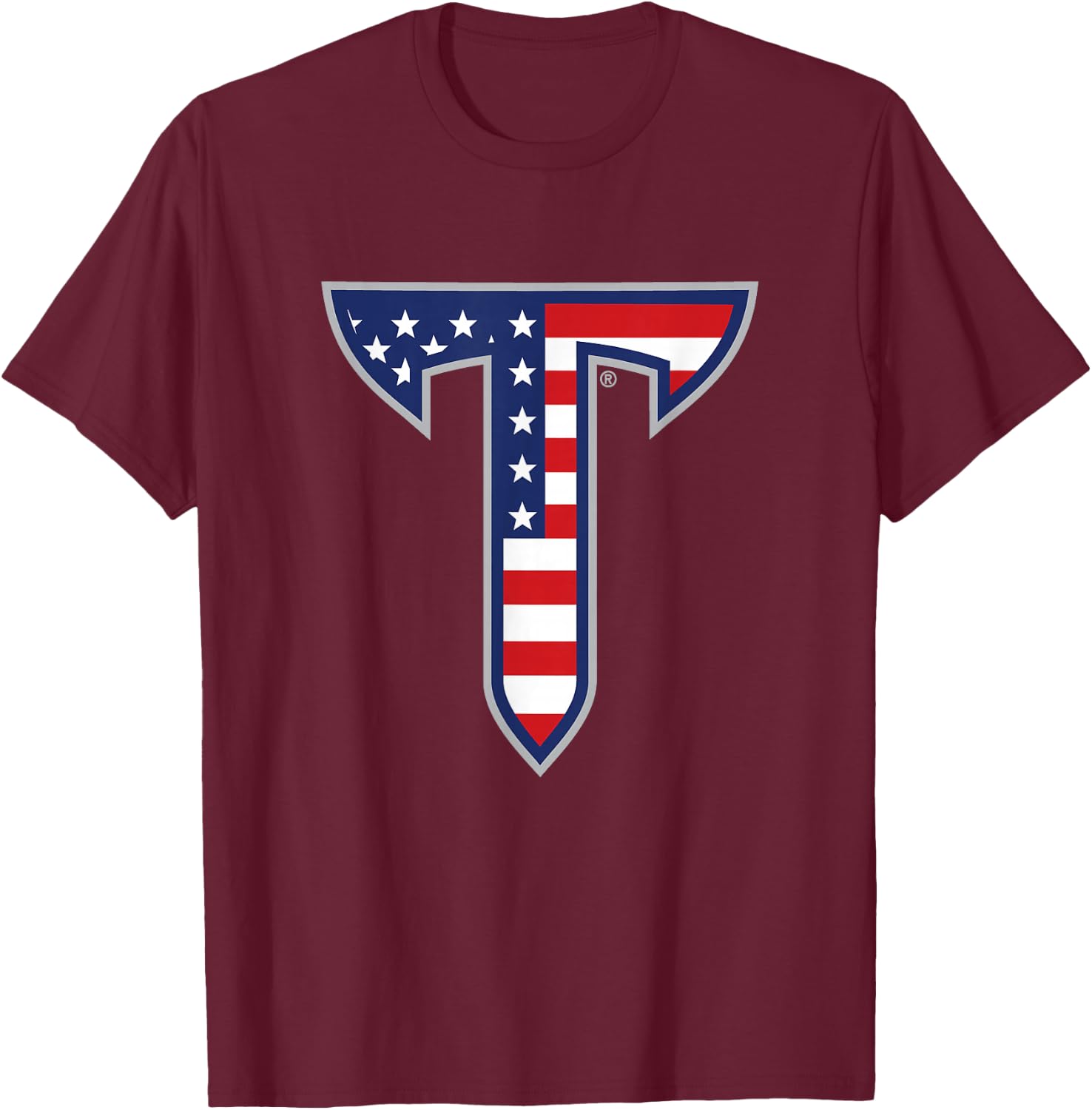 Troy University Trojans | Official NCAA Merch | PPTROY06 T-Shirt - T-Shirt | Maroon
