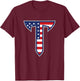Troy University Trojans | Official NCAA Merch | PPTROY06 T-Shirt - T-Shirt | Maroon