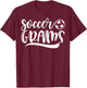 Funny Soccer Grams Soccer Lover Mother's Day T-Shirt - T-Shirt | Maroon