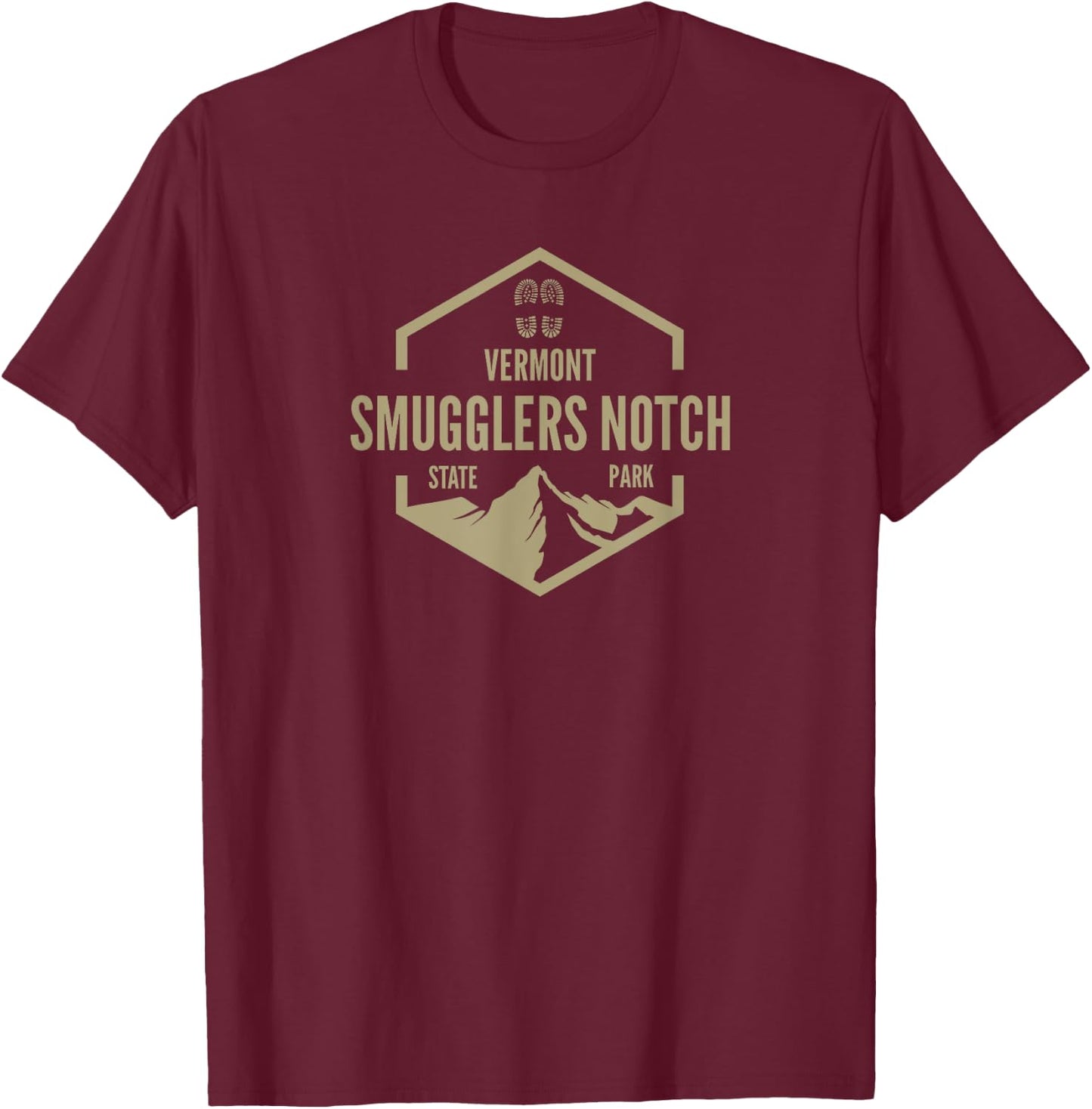 Smugglers Notch T-Shirt - T-Shirt | Maroon