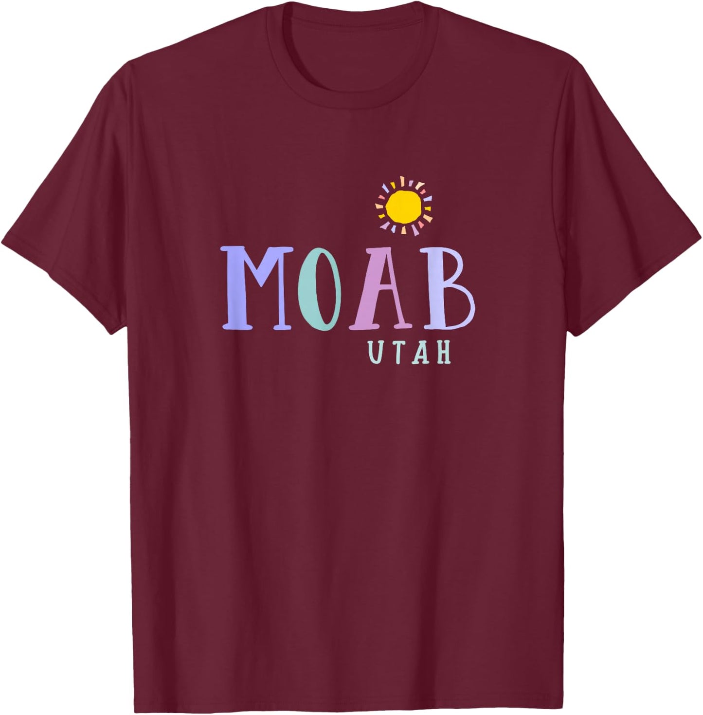 MOAB Utah cool souvenir design T-Shirt - T-Shirt | Maroon