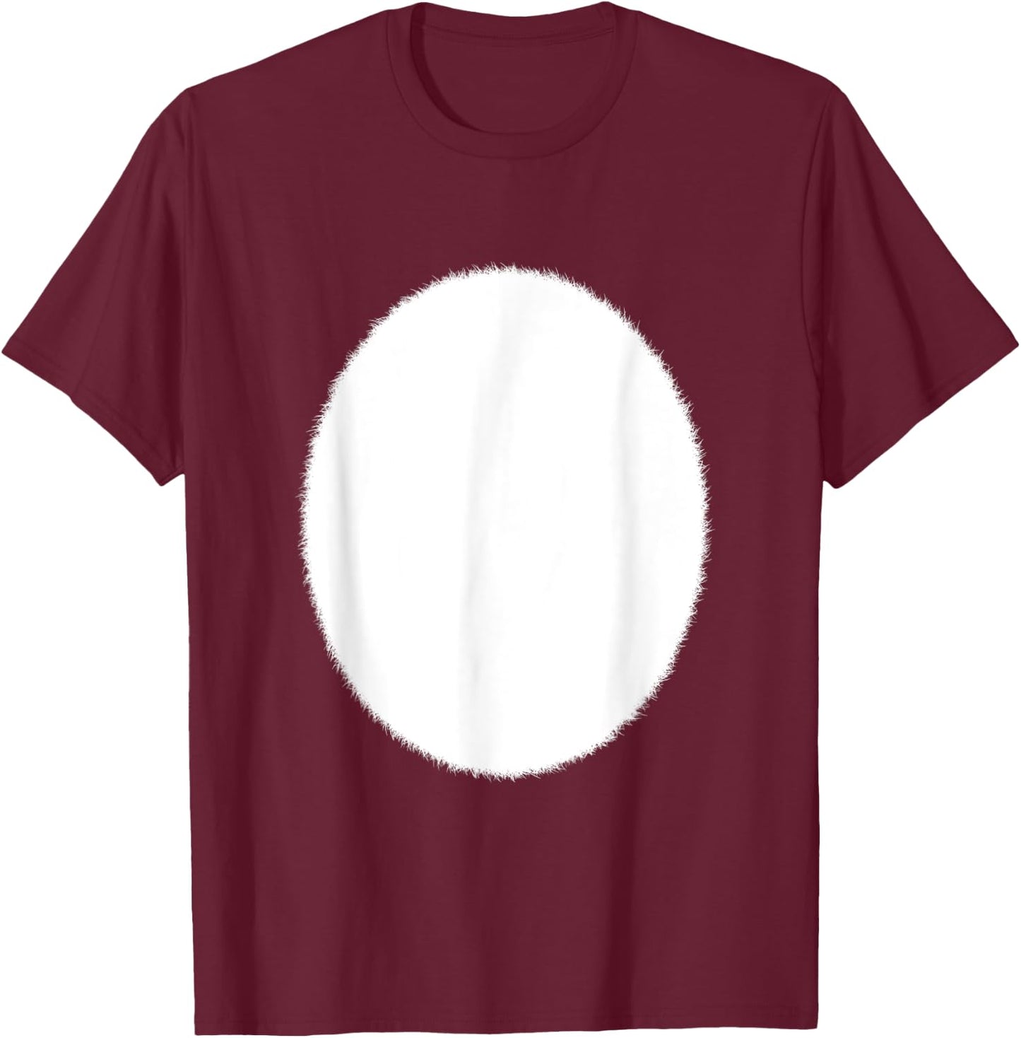 White Tummy Belly Cat Bunny Rabbit Deer Cosplay Costume Men Women Kids T-Shirt - T-Shirt | Maroon