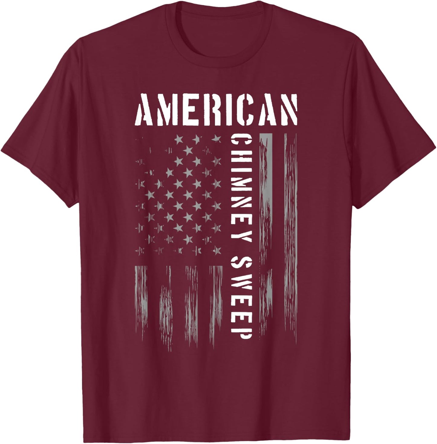 Chimney Cleaner Sweeper Professional Chimney Sweep T-Shirt - T-Shirt | Maroon