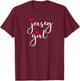 Jersey Girl Proud New Jersey Woman New Jersey Girl T-Shirt - T-Shirt | Maroon