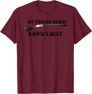 Henry Rifle T-Shirt - T-Shirt | Maroon